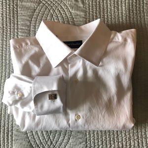 David Donahue French Cuff Dress Shirt